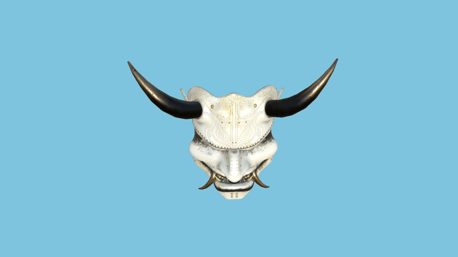 08 Oni Mask Collection - Hannya Fantasy Character Design _34