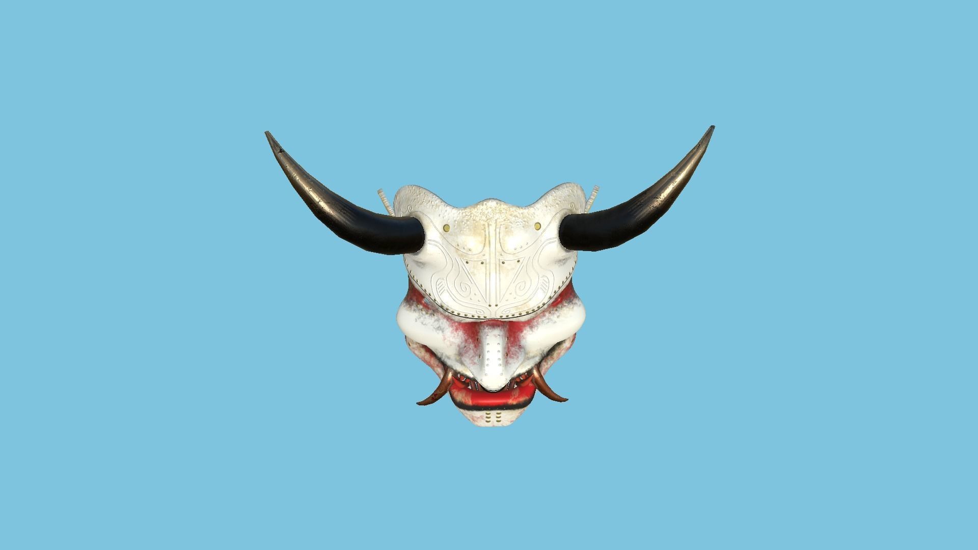 08 Oni Mask Collection - Hannya Fantasy Character Design _27