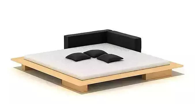 Modern Square Bed