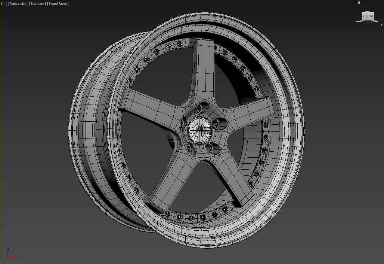 SSR Professor SP4 Wheel 3D model_12