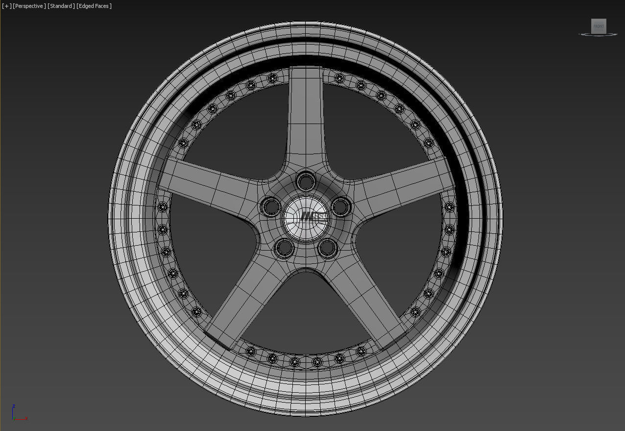 SSR Professor SP4 Wheel 3D model_36