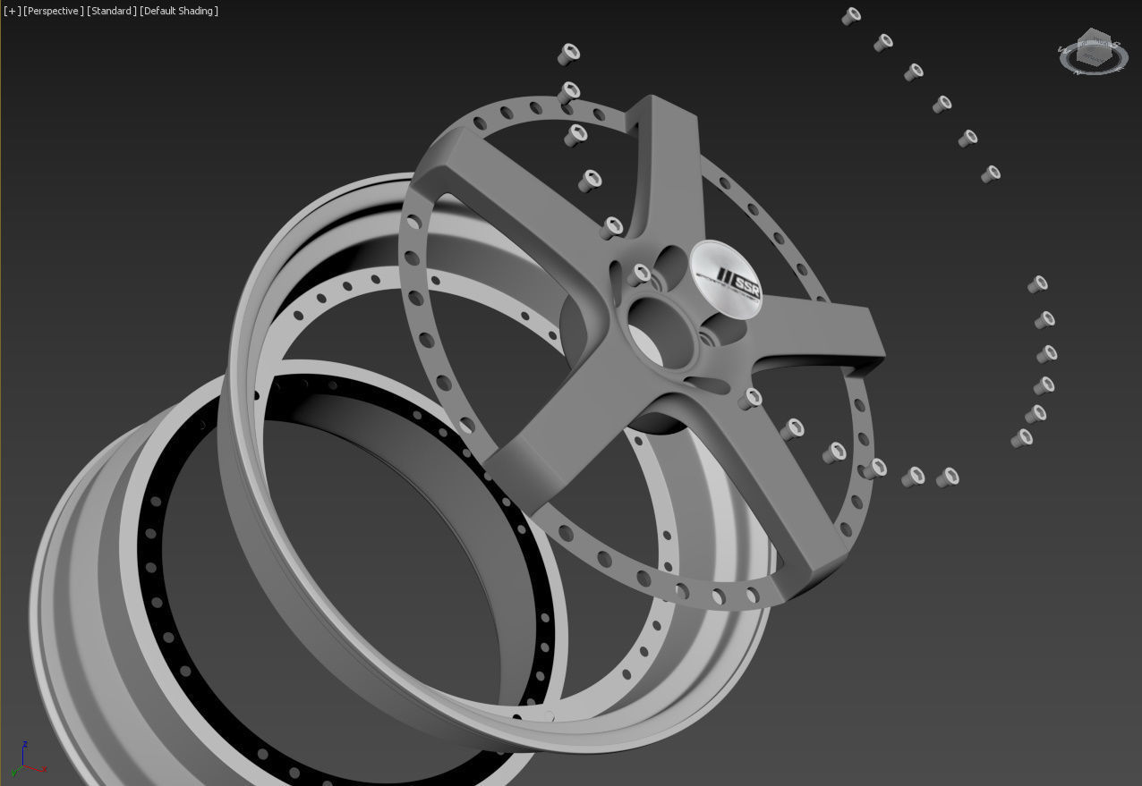 SSR Professor SP4 Wheel 3D model_51
