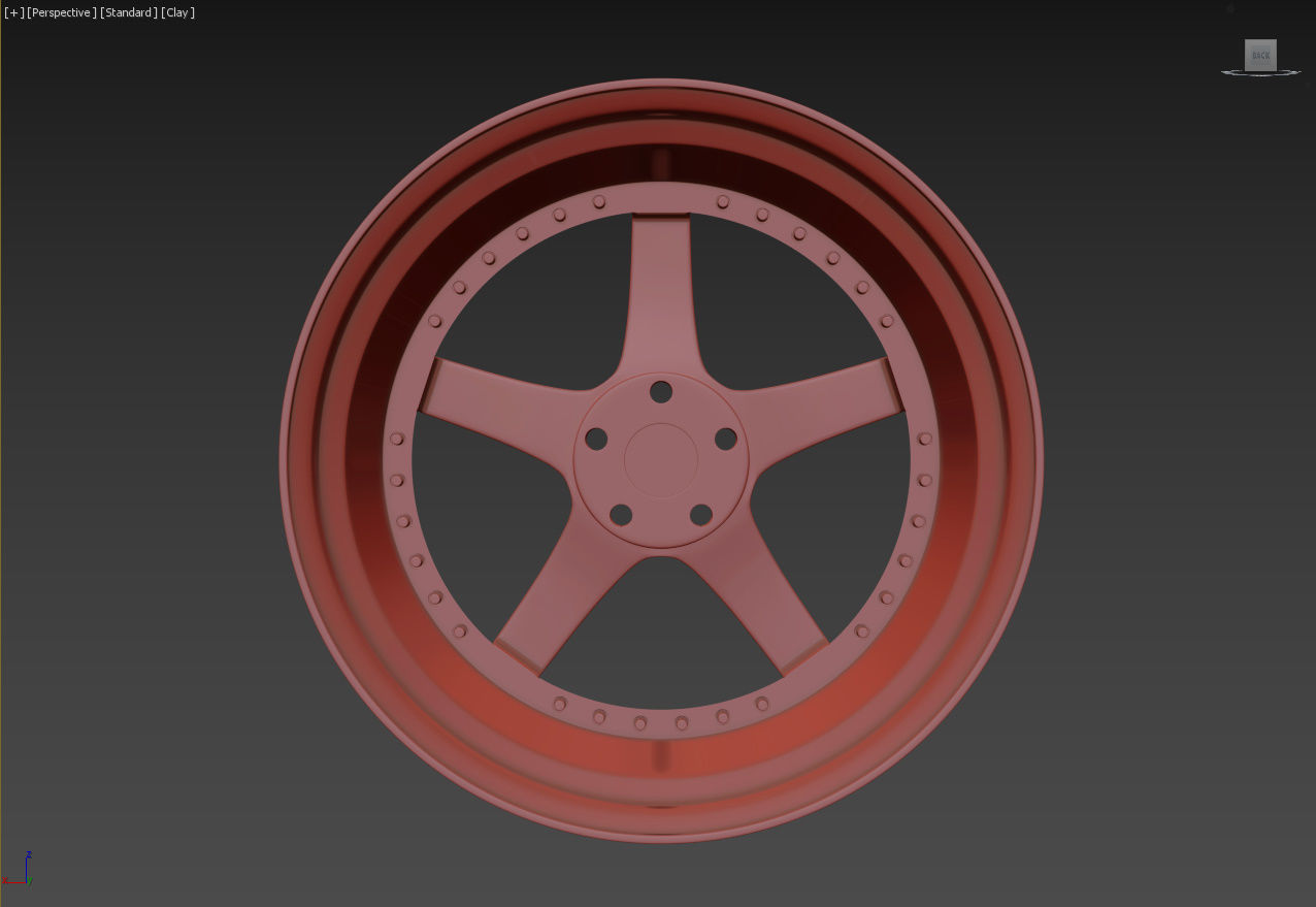 SSR Professor SP4 Wheel 3D model_46