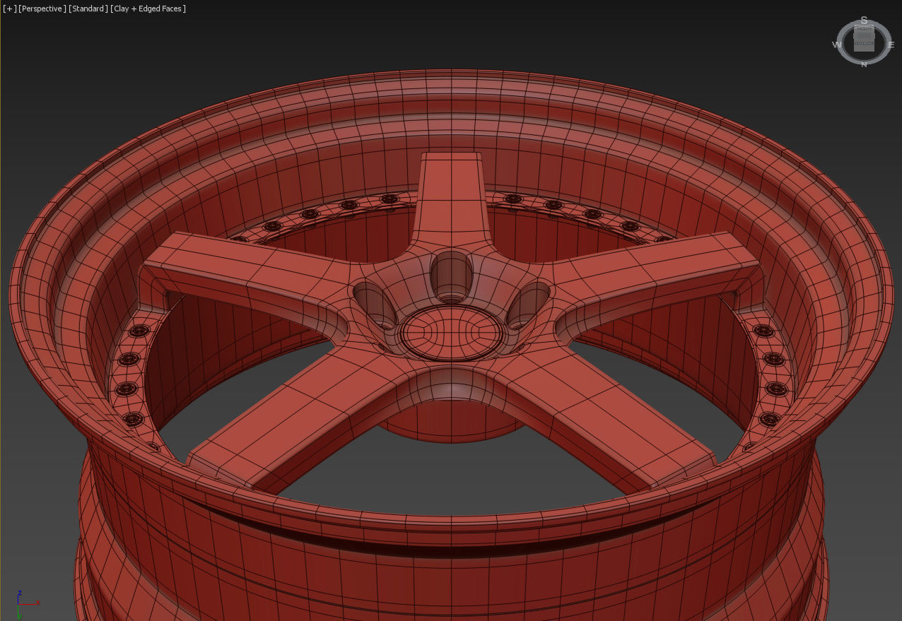 SSR Professor SP4 Wheel 3D model_33