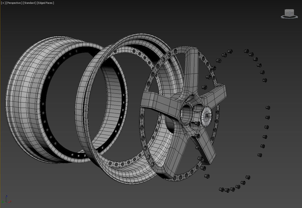 SSR Professor SP4 Wheel 3D model_48