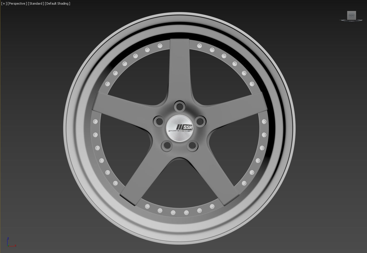 SSR Professor SP4 Wheel 3D model_35