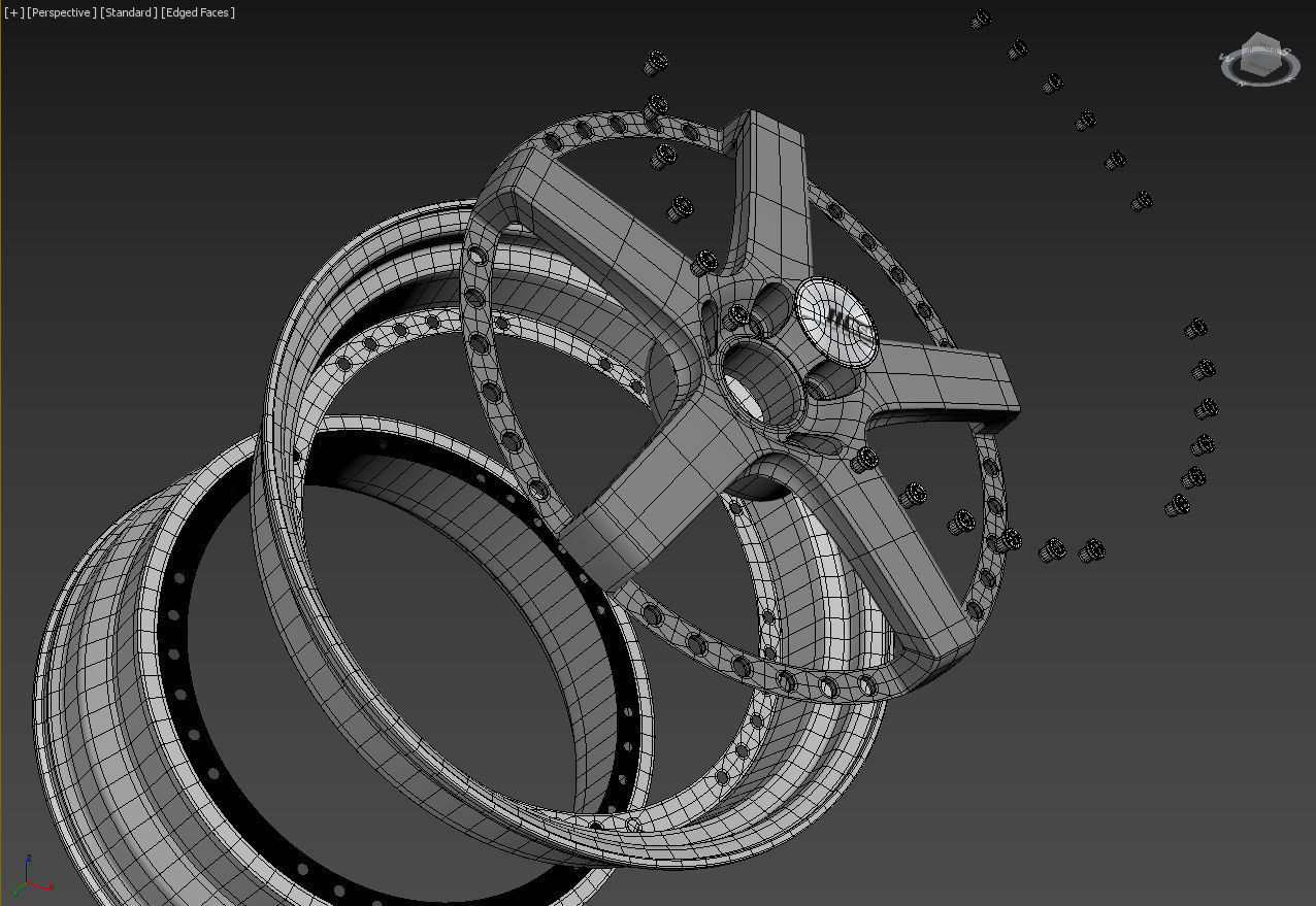 SSR Professor SP4 Wheel 3D model_52