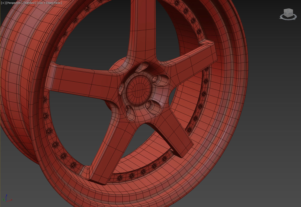 SSR Professor SP4 Wheel 3D model_29