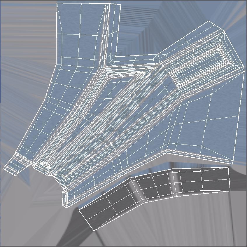 Sci fi portal 3D model_19