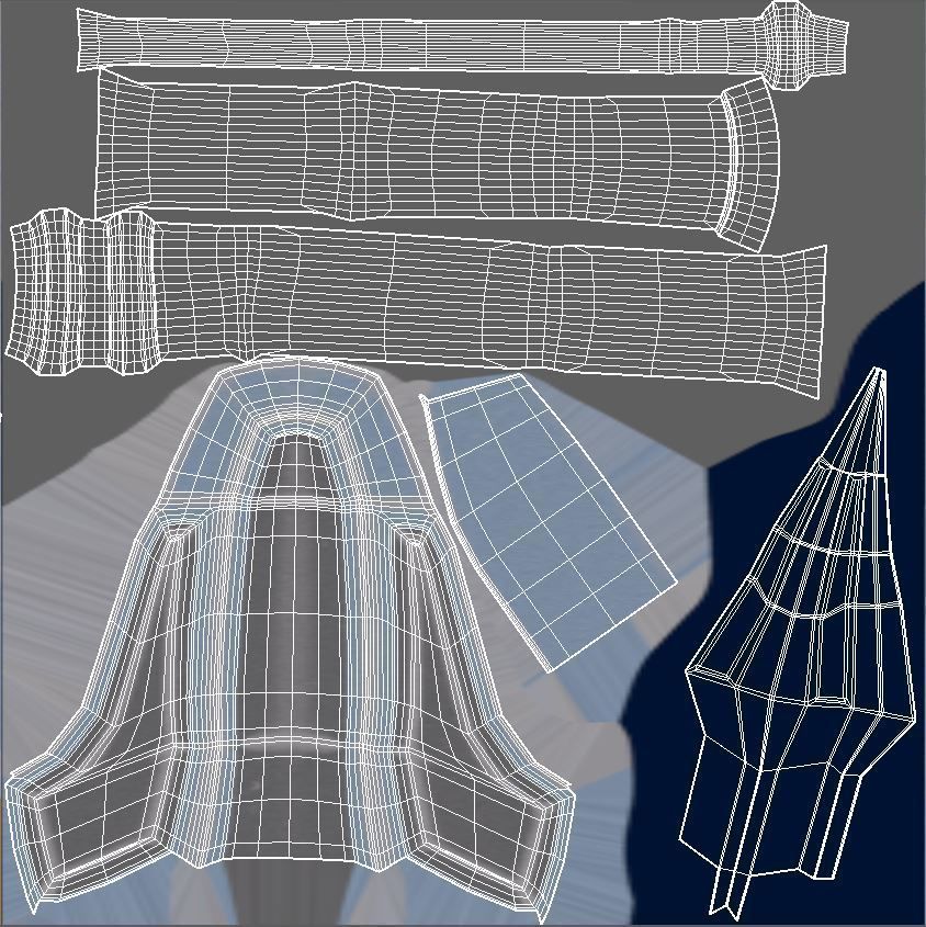 Sci fi portal 3D model_15