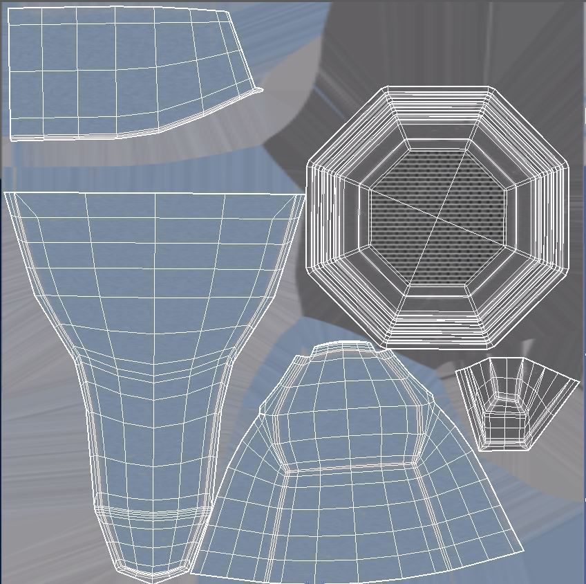 Sci fi portal 3D model_18