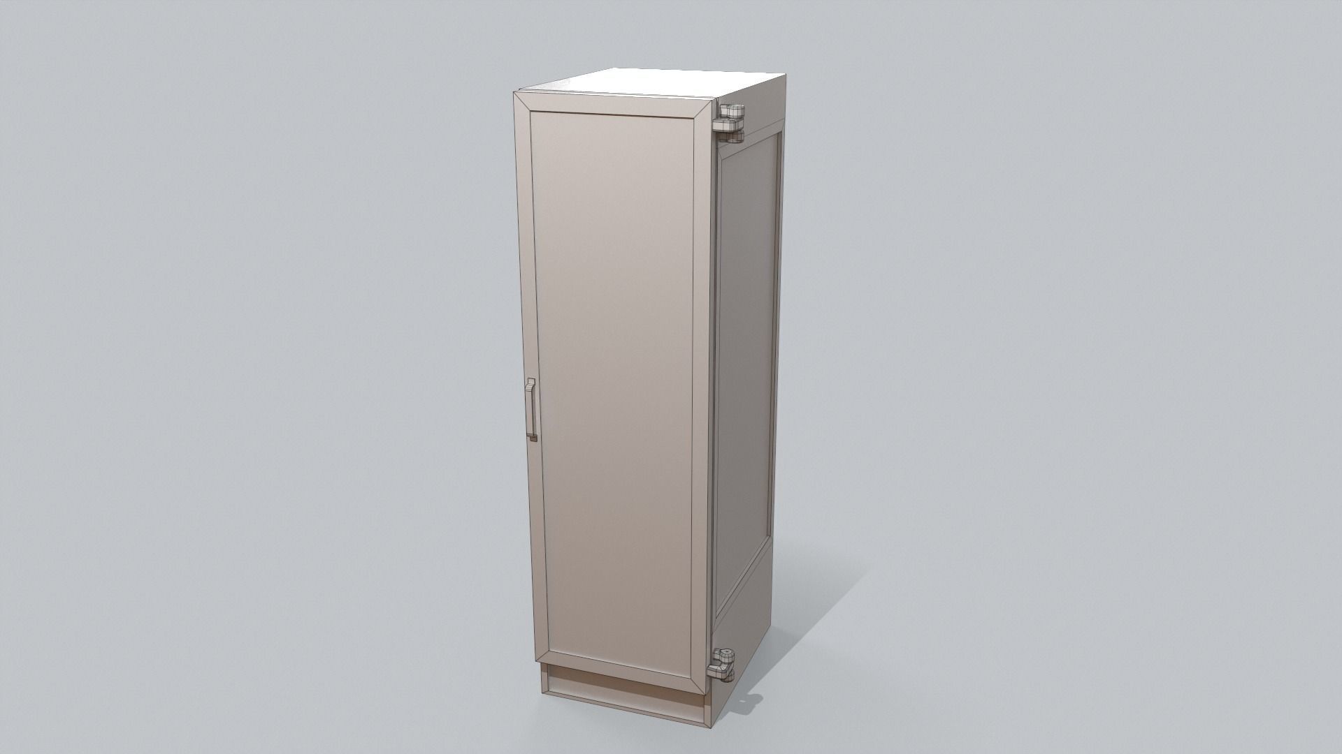 Sci Fi Server Computer Low-poly 3D model_20