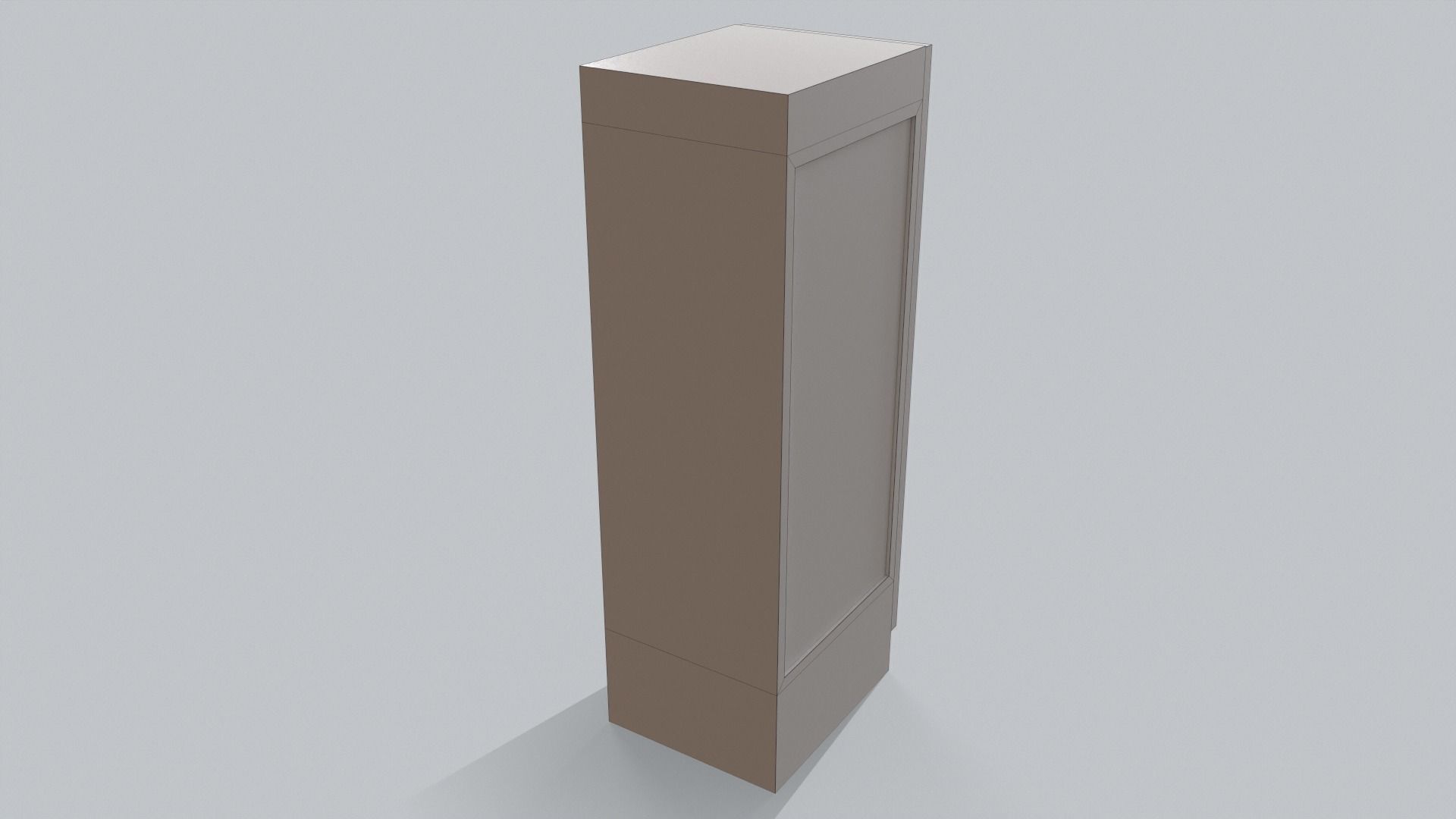 Sci Fi Server Computer Low-poly 3D model_22