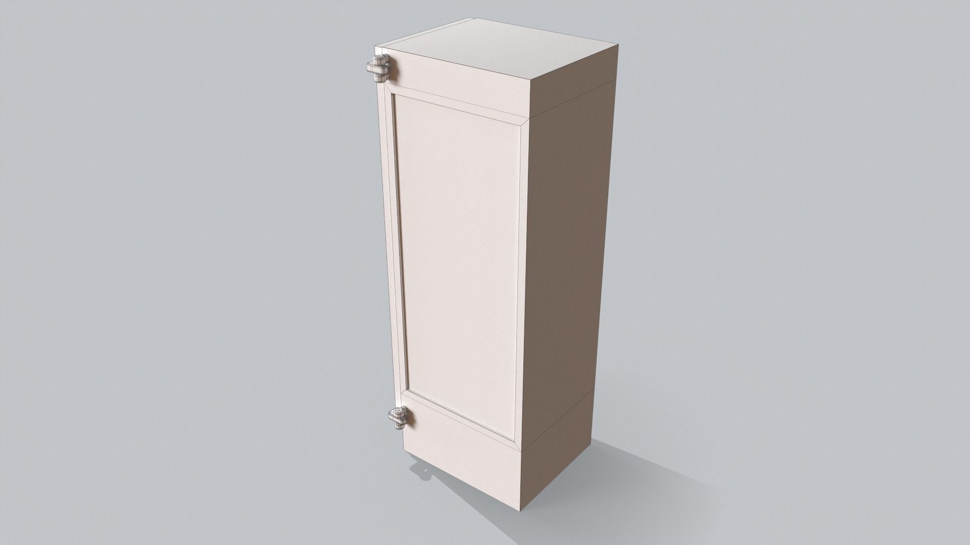 Sci Fi Server Computer Low-poly 3D model_23