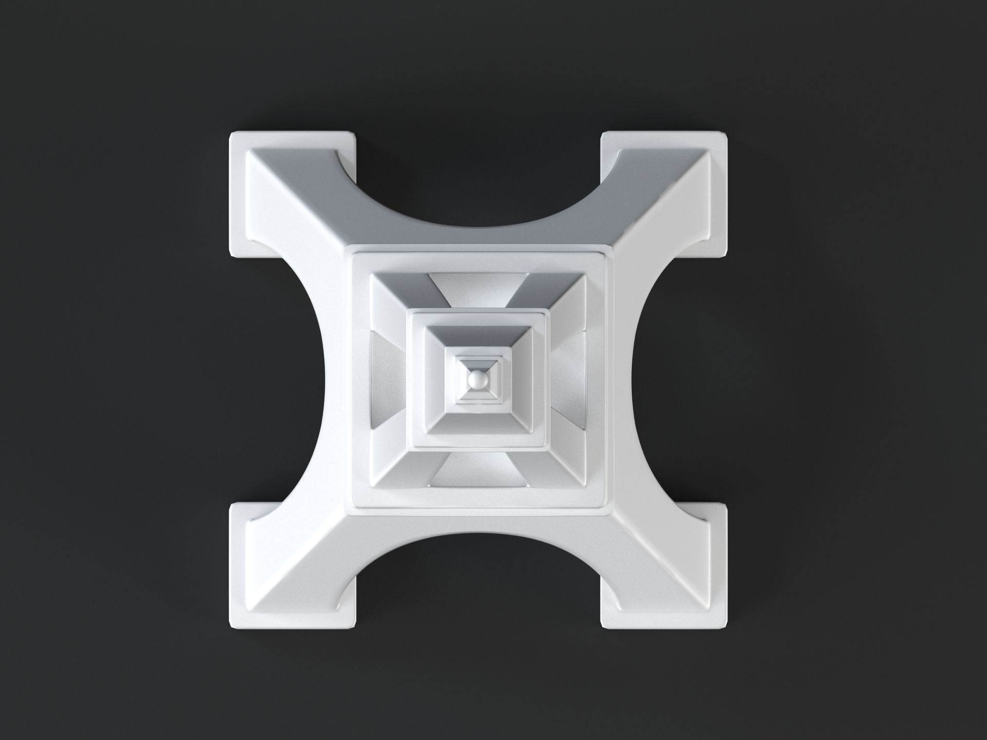 Eiffel Simple Tower 3D print model_6