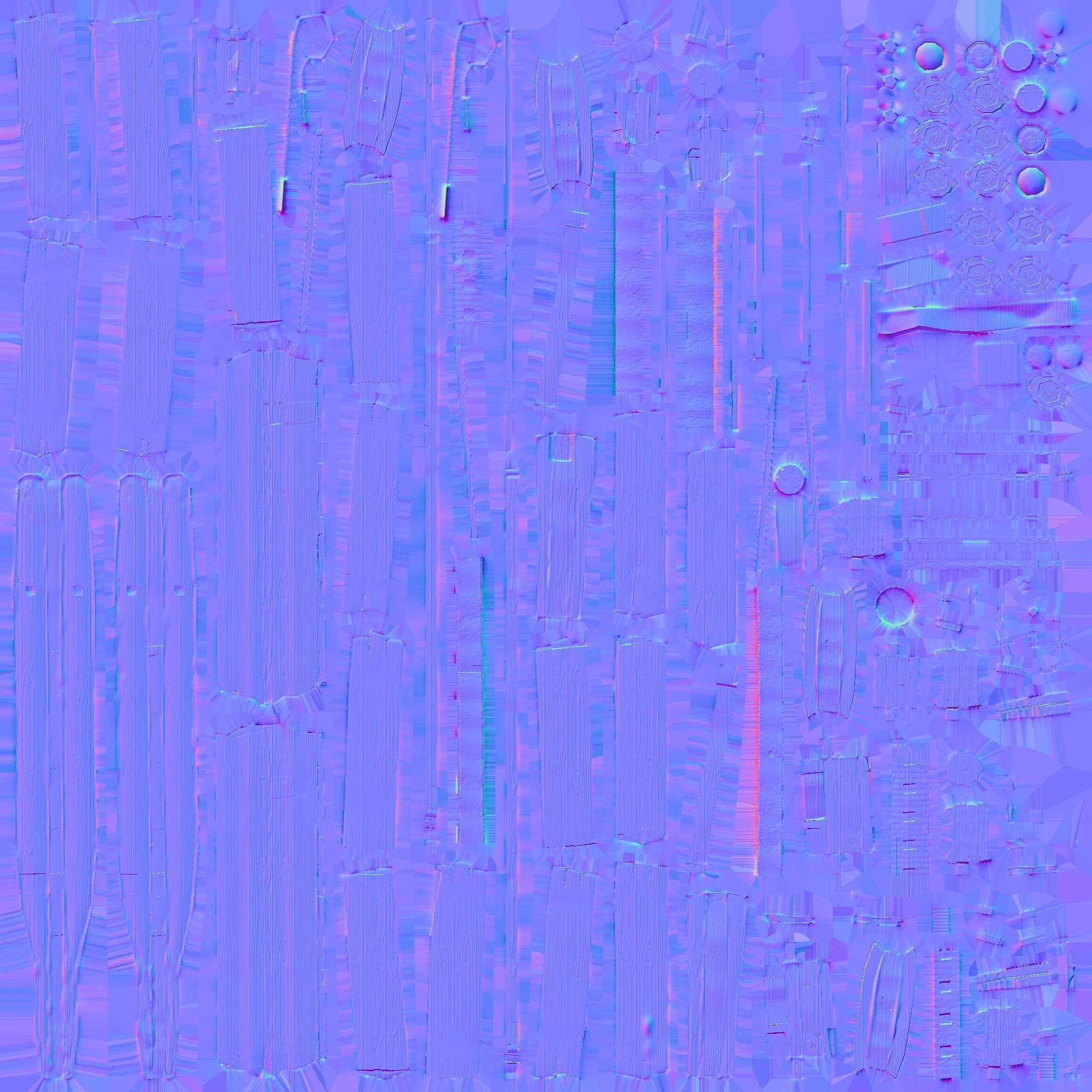 Wheelbarrow wooden Low-poly 3D model_7