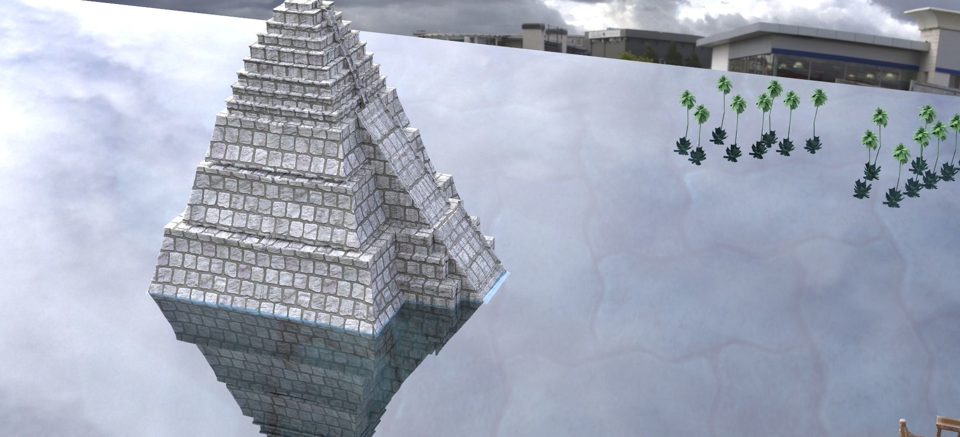 Ancient Egypt Kit bash Nile Full collection 1 3D model_4