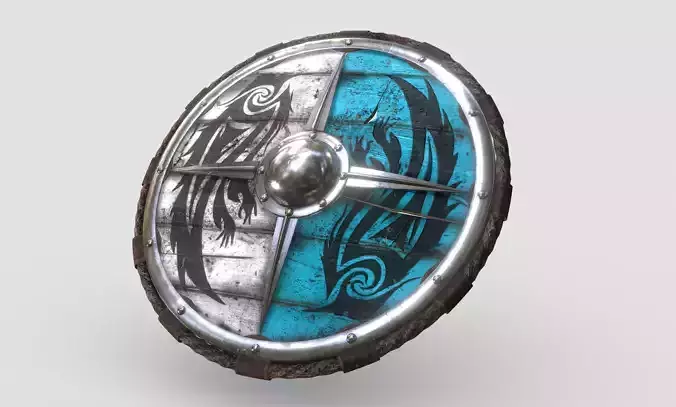 Viking Raven Shield