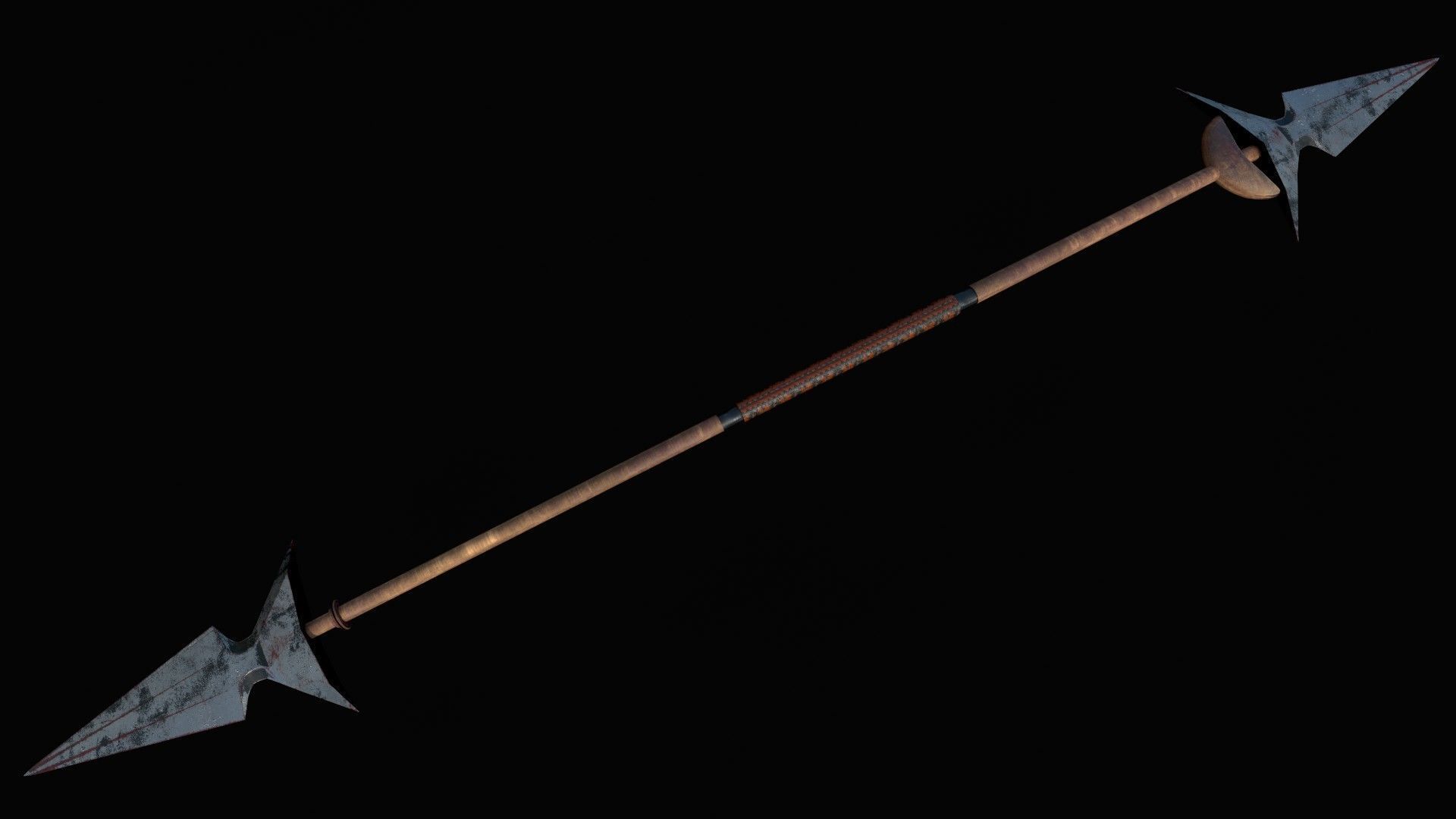 African Weapons Mini pack For unreal engine 4 Low-poly 3D model_4