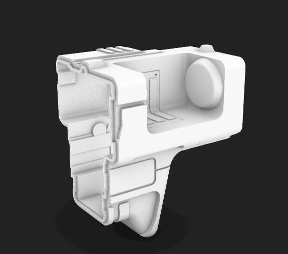 Institute Laser Pistol Fallout  3D print model_6