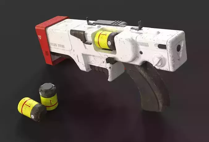 Institute Laser Pistol Fallout  3D print model