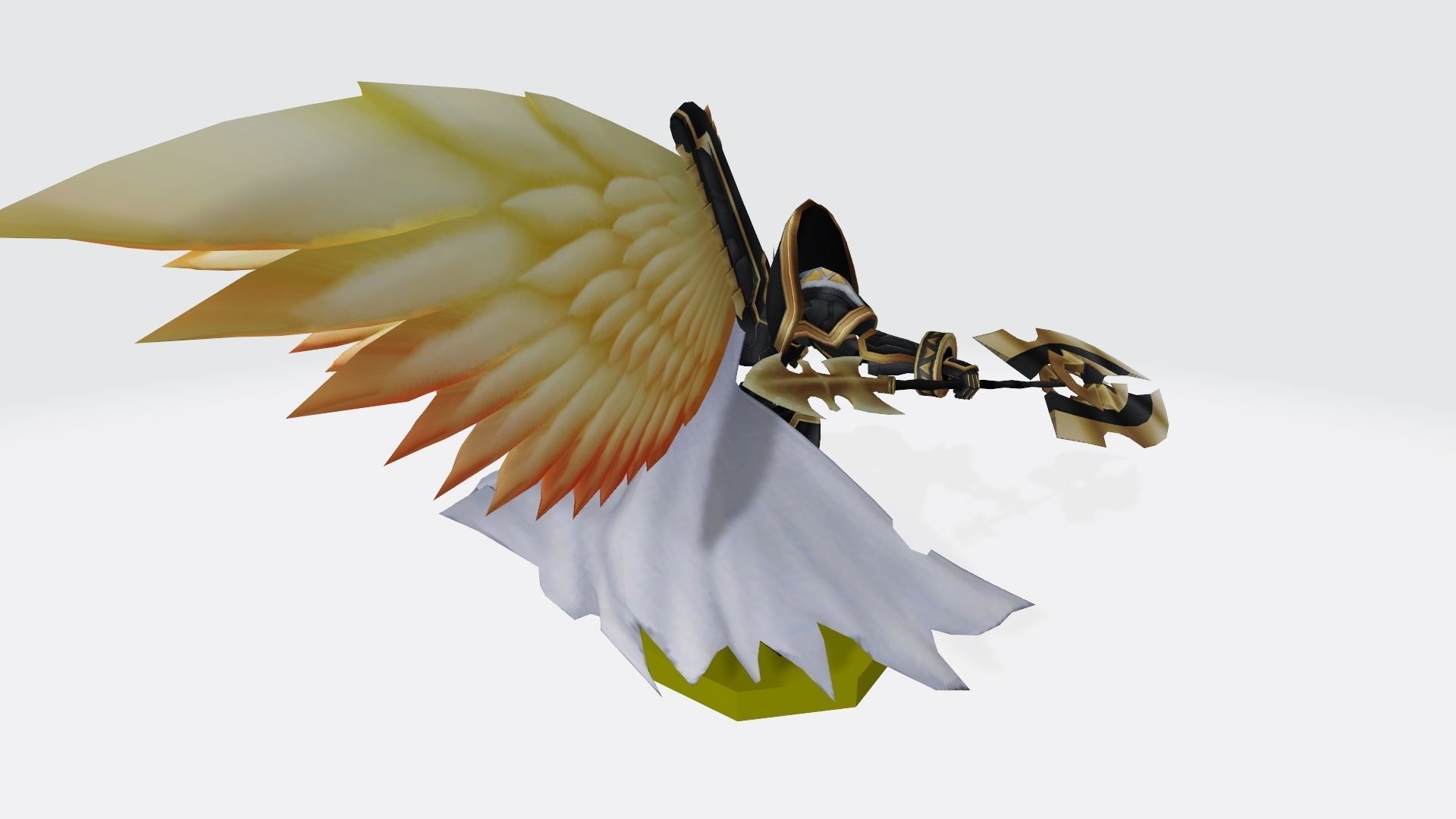 Alphamon Ouryuken 3D print model_6