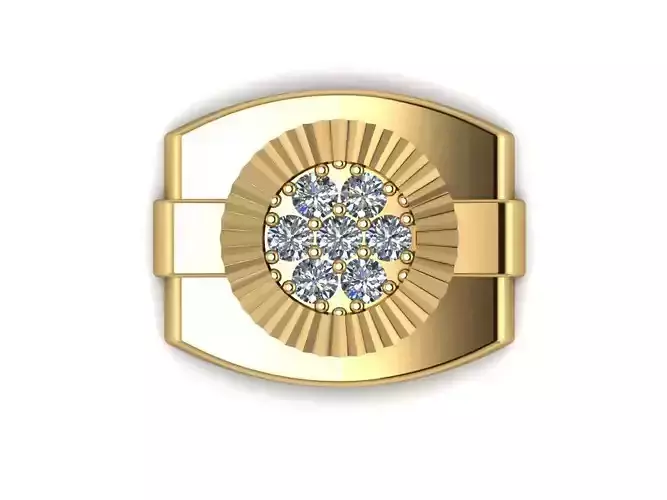 Belt gold 344 3D print model