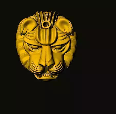 new south indian ring lion 