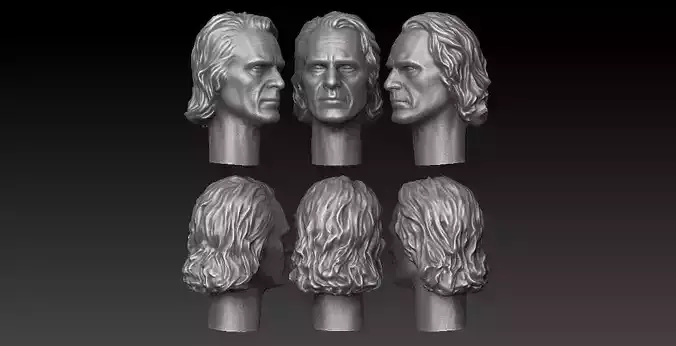 ONE12 SCALE HEAD - JOAQUIN PHOENIX- JOKER - 2019 MOVIE VER