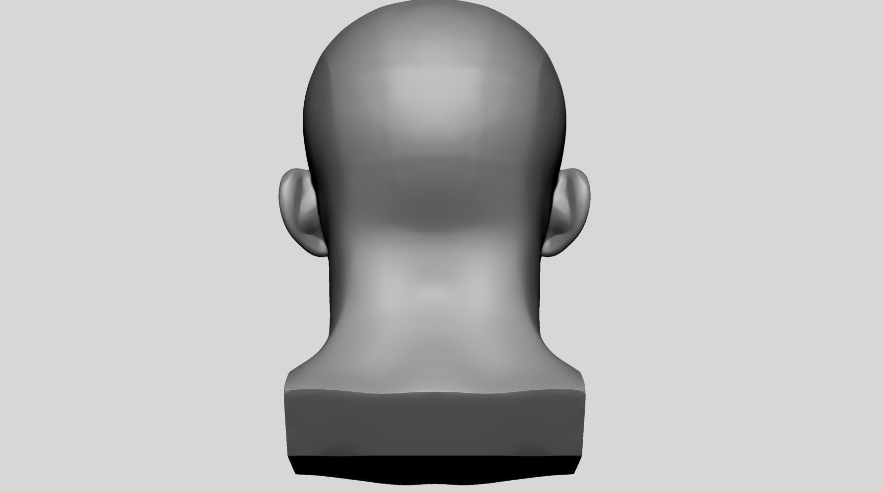 Male Head Planes 3D print model_9