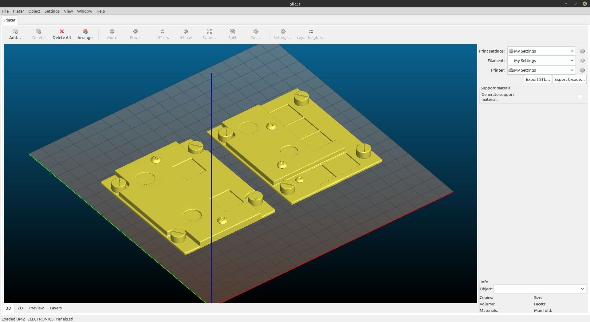 F16 ELECTRONICS Panel 3D model_30