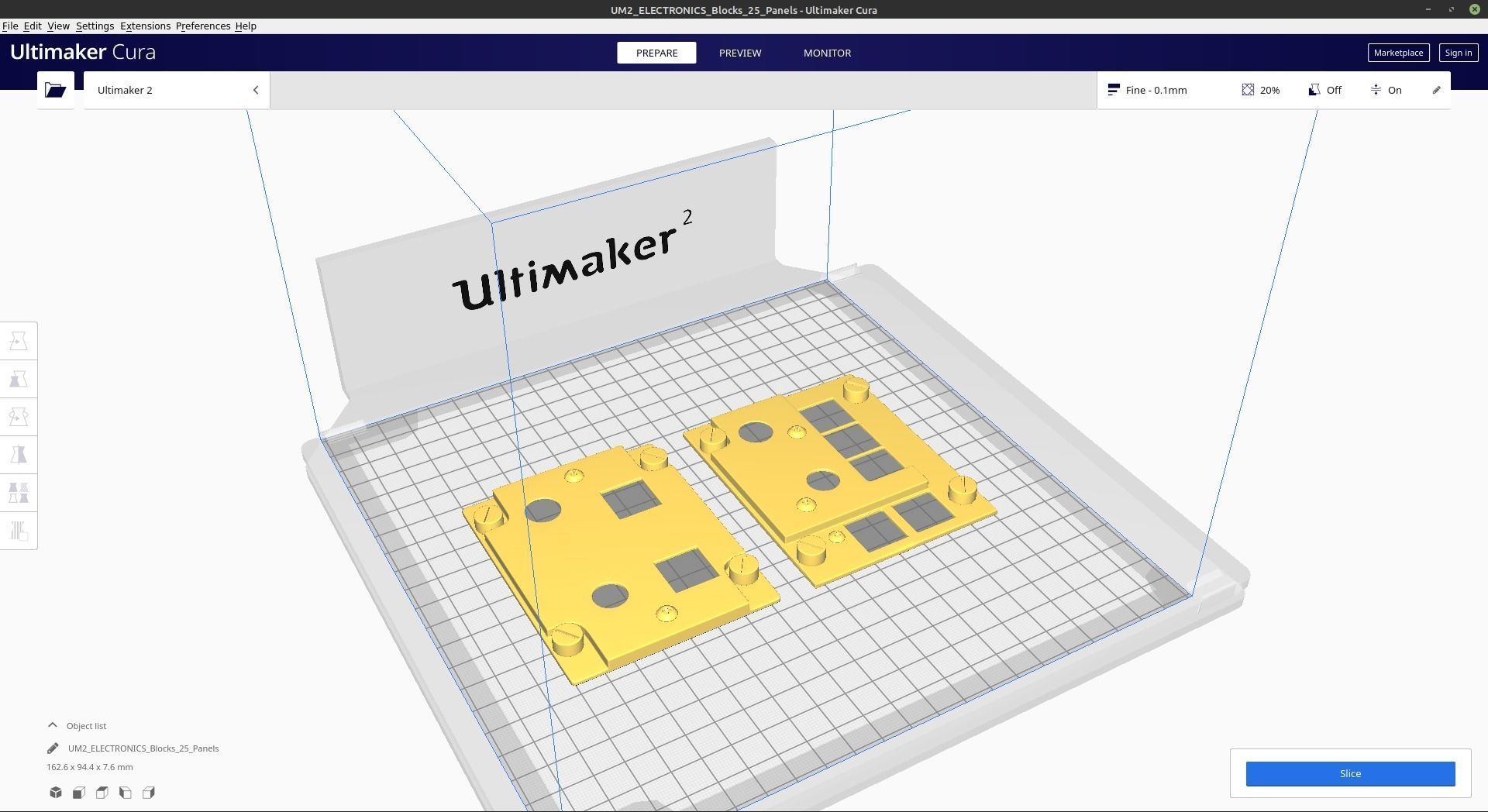 F16 ELECTRONICS Panel 3D model_31