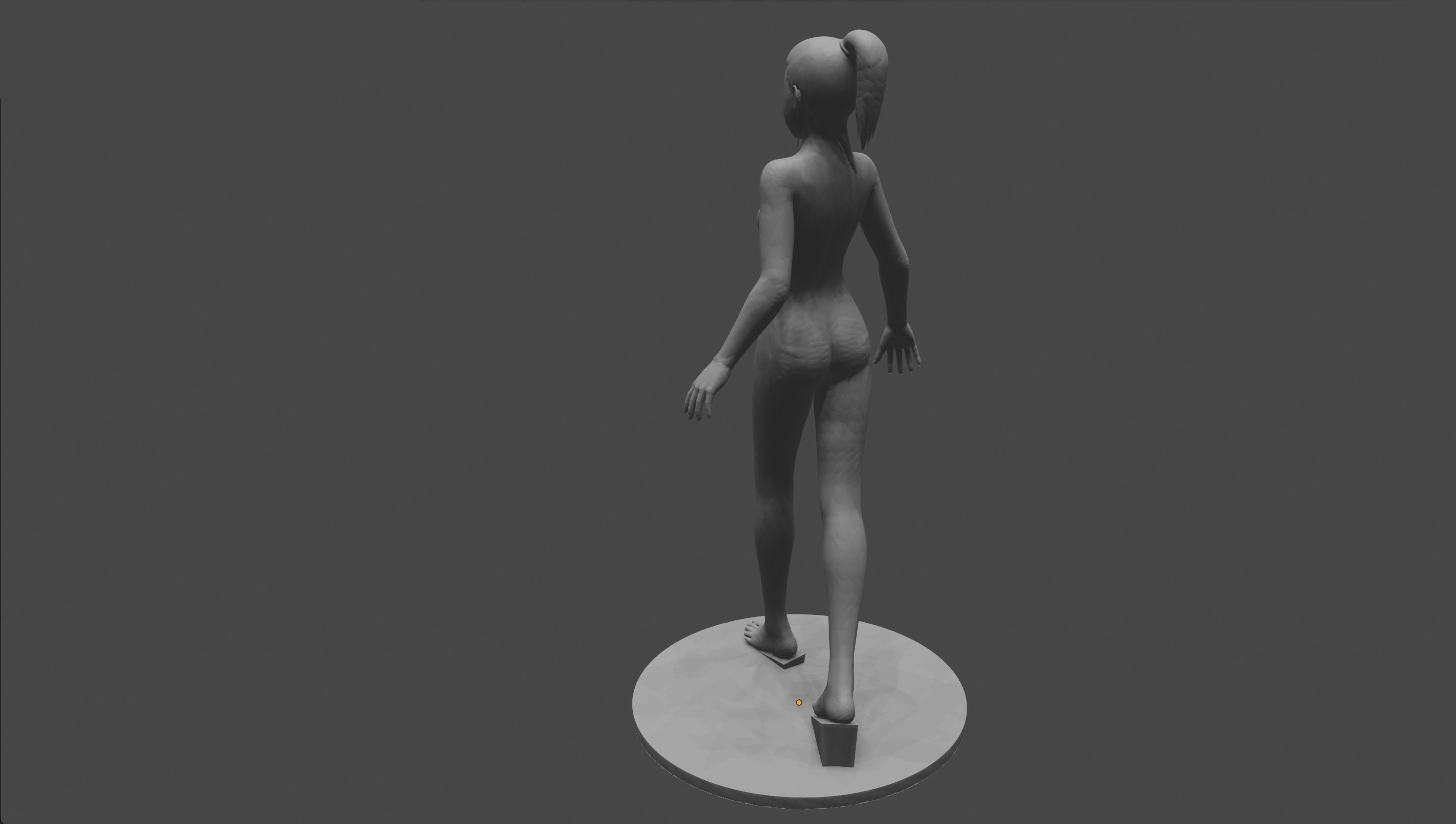 Ino Yamanaka young 3D print model_3