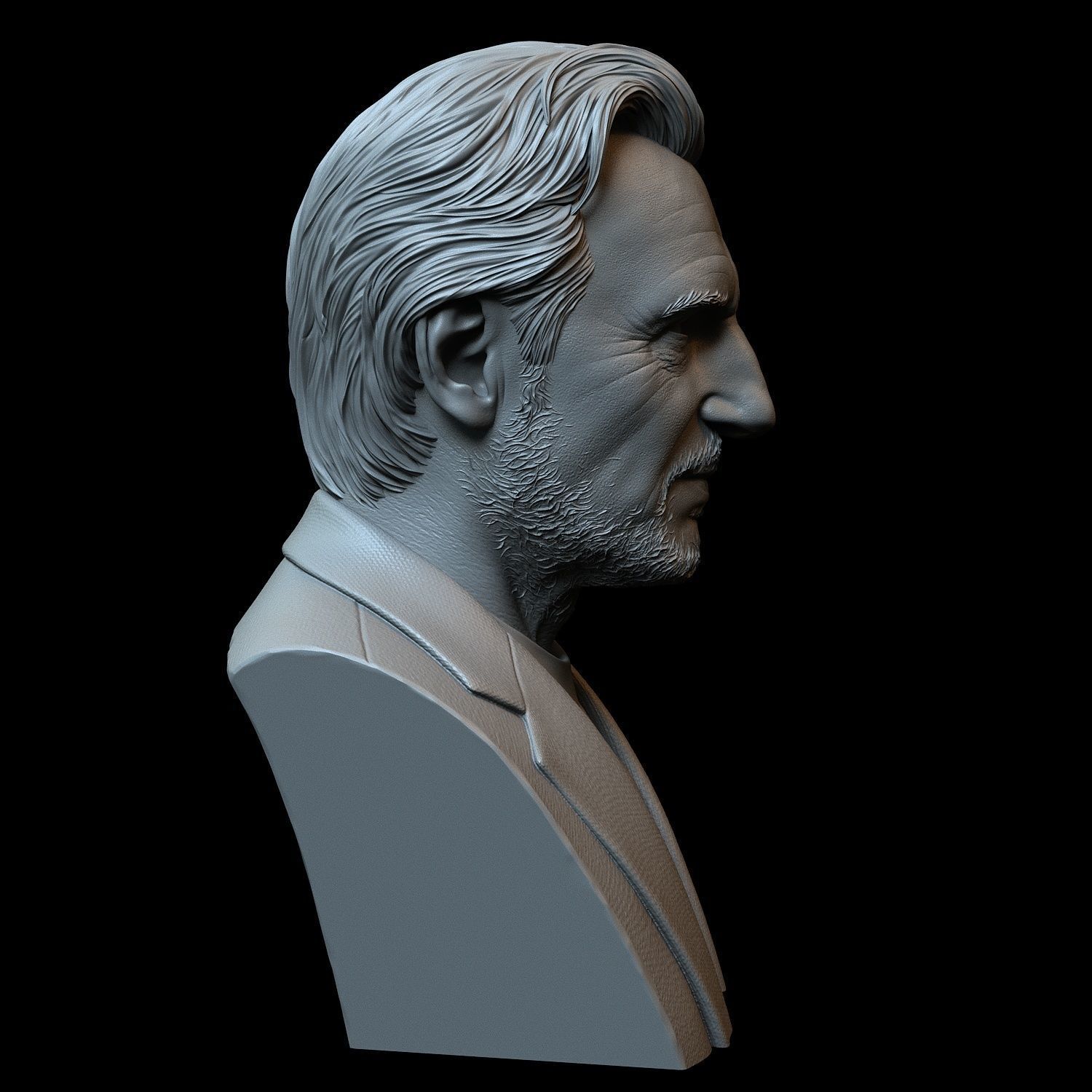 Liam Neeson 3D print model_5