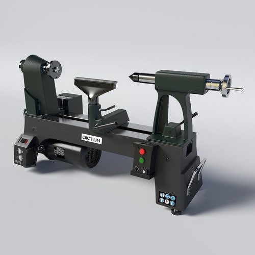 DICTUM Lathe S 175 3D model