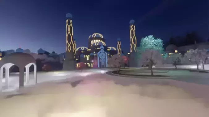 Fantasy Castle Blender EEVEE