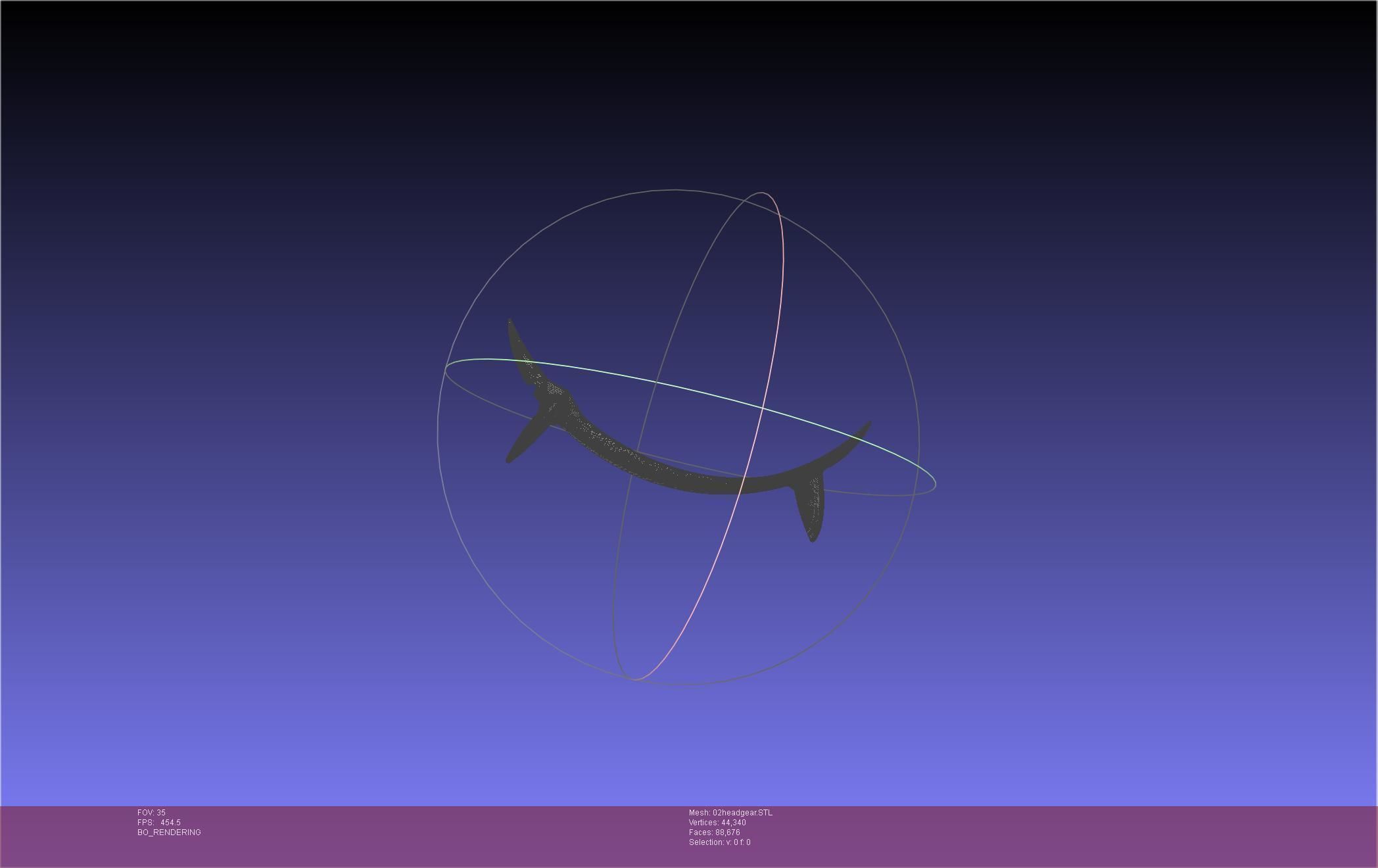 Darling In The Franxx Zero Two Cosplay Headgear 3D print model_30