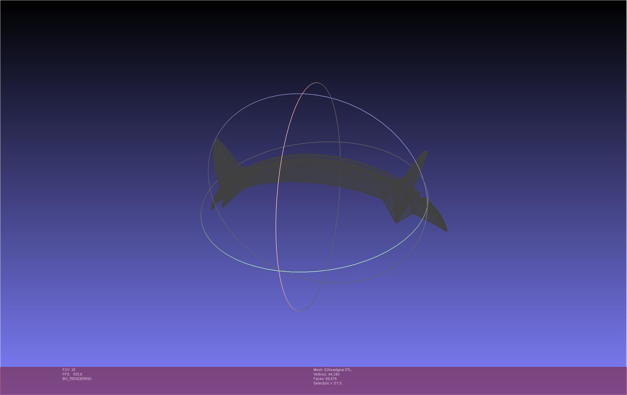 Darling In The Franxx Zero Two Cosplay Headgear 3D print model_40