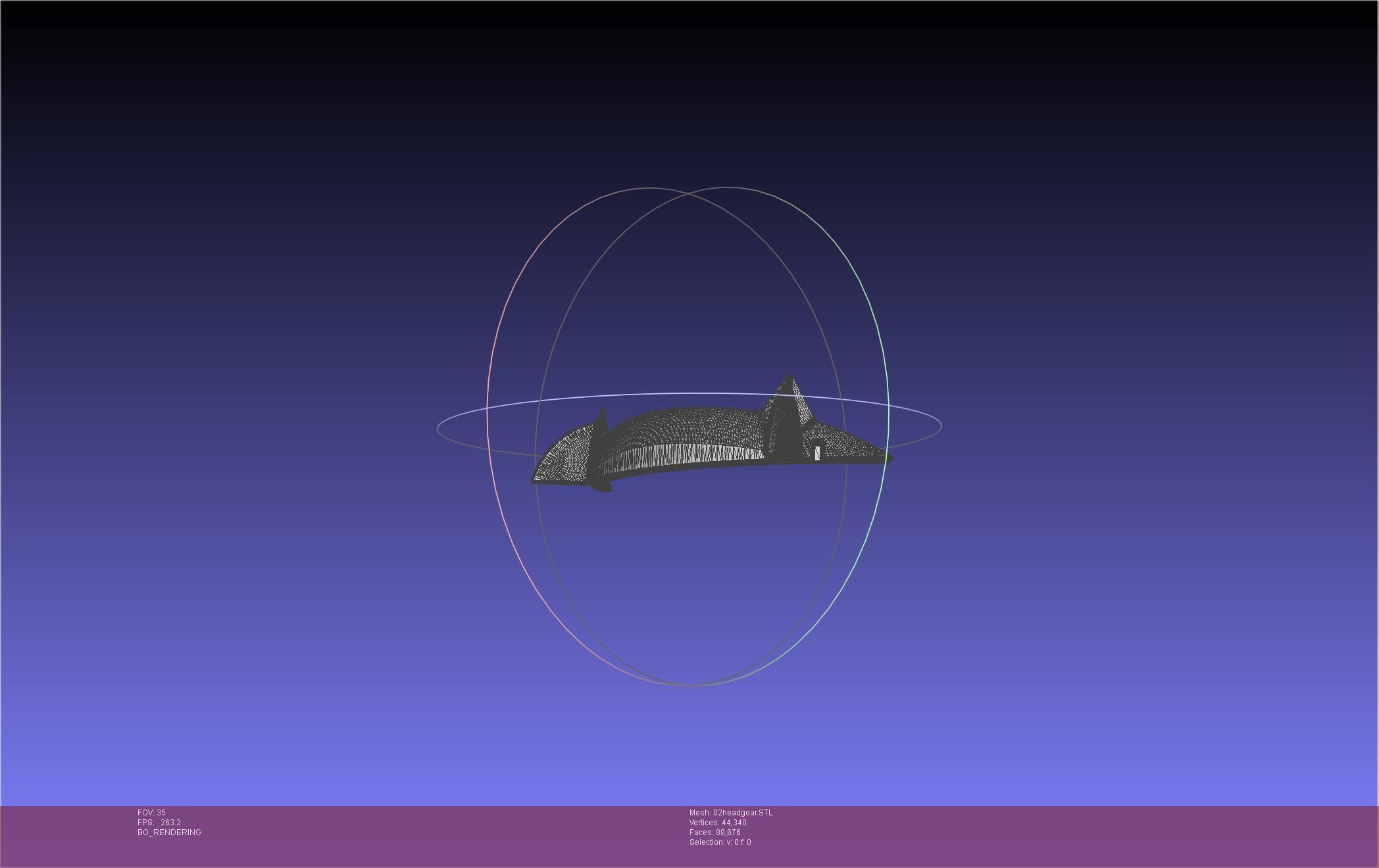 Darling In The Franxx Zero Two Cosplay Headgear 3D print model_33