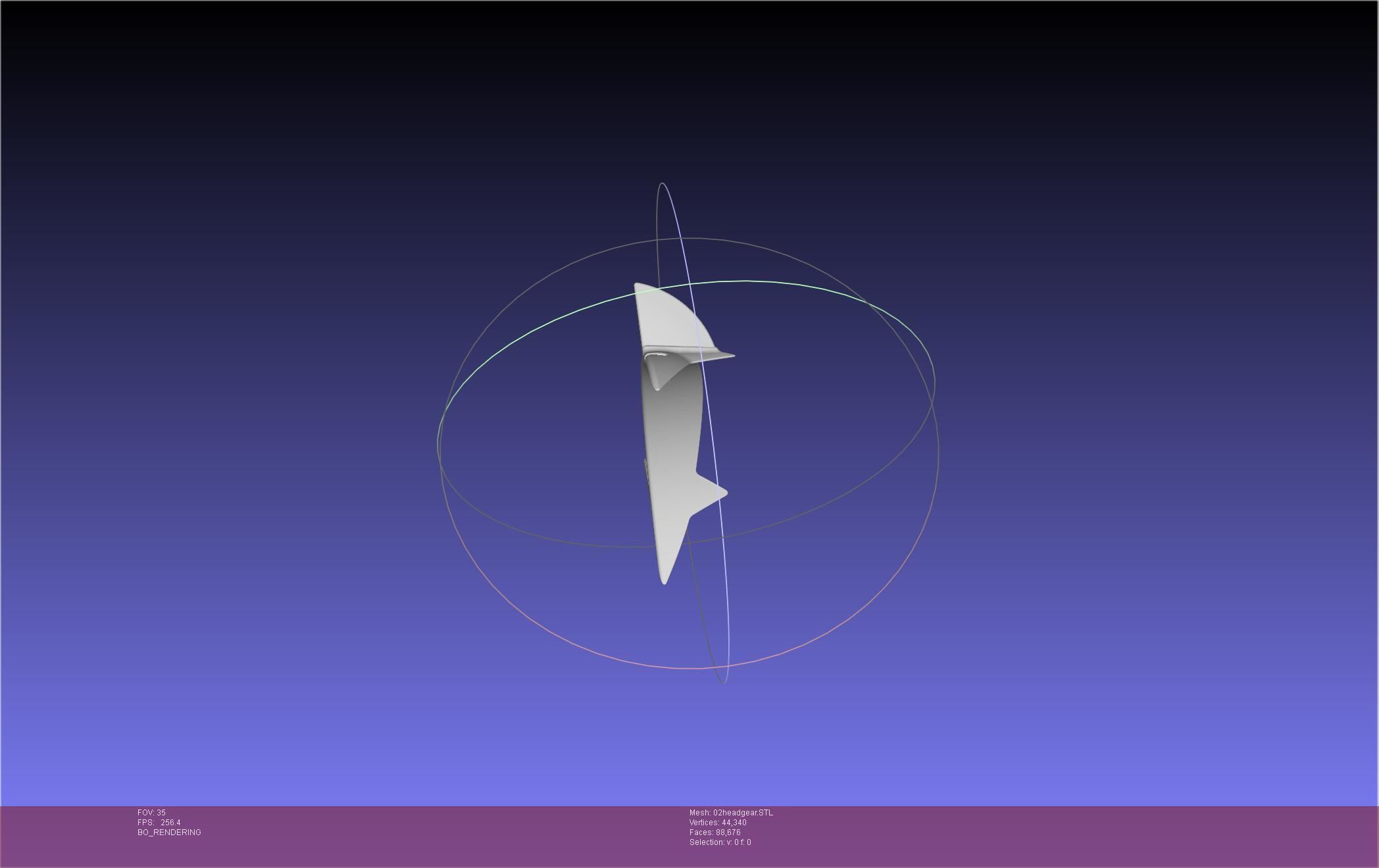 Darling In The Franxx Zero Two Cosplay Headgear 3D print model_18