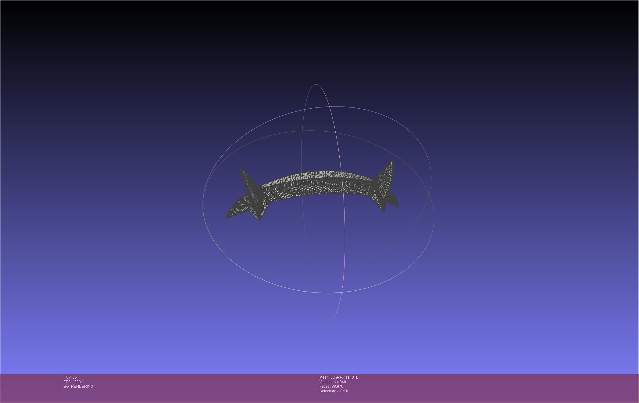 Darling In The Franxx Zero Two Cosplay Headgear 3D print model_27