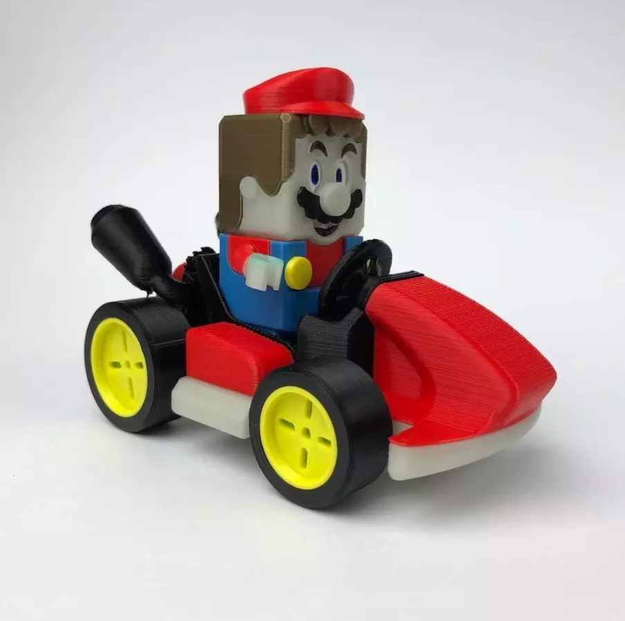 MARIO KART FOR LEGO MARIO 3D print model