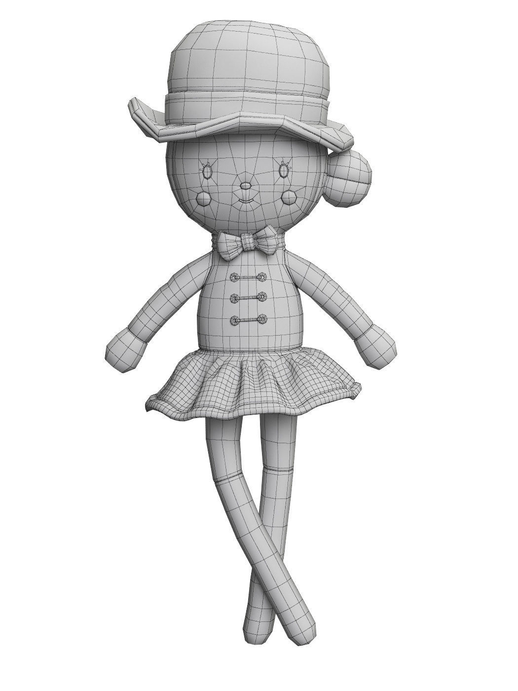 Plush Toys 09 3D model_5