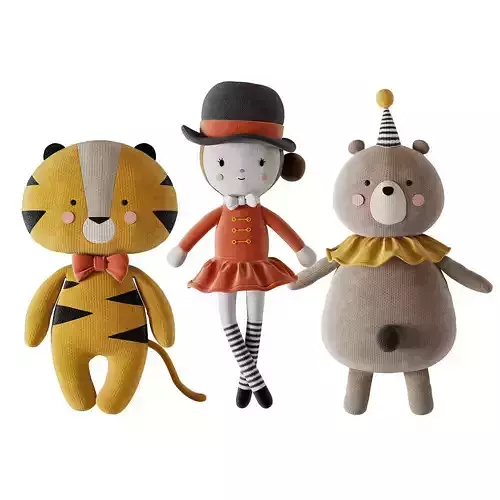 Plush Toys 09 3D model