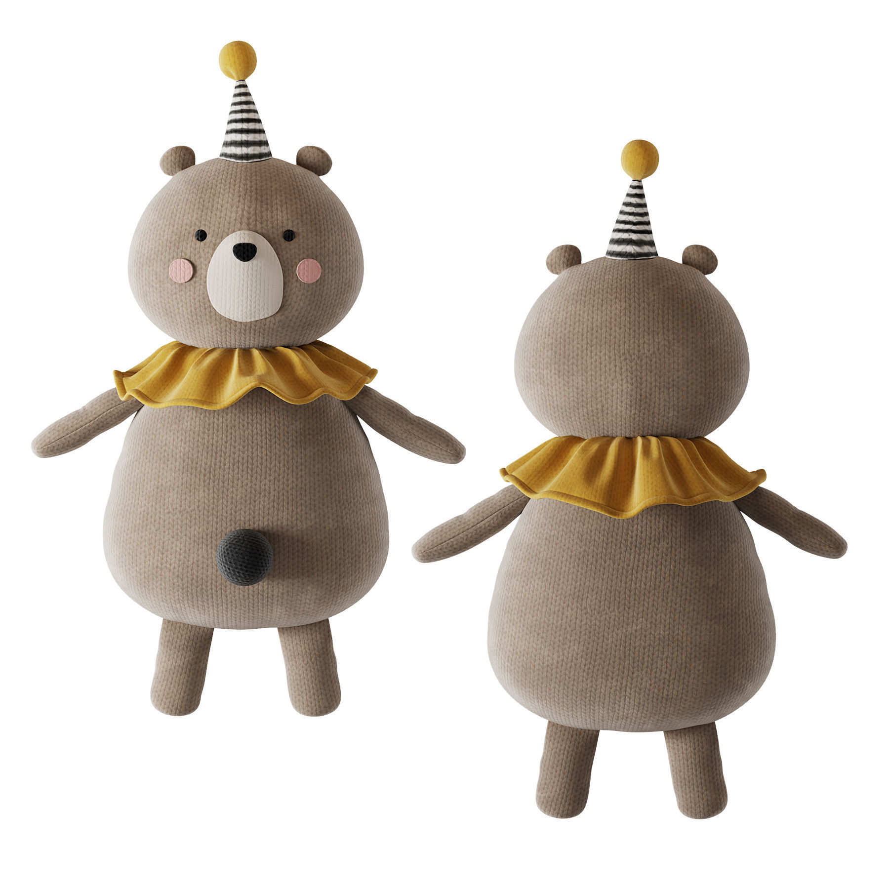 Plush Toys 09 3D model_2