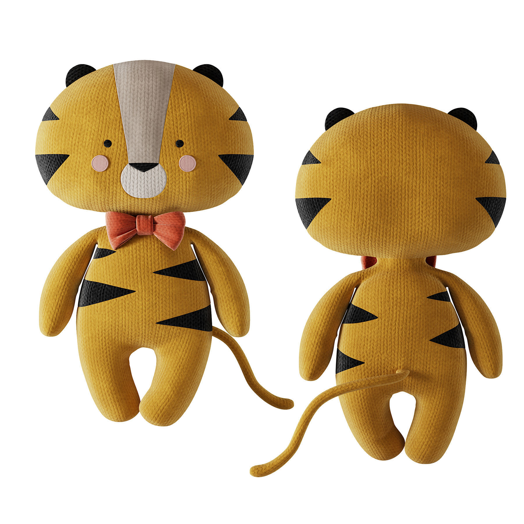 Plush Toys 09 3D model_3