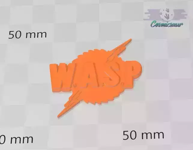 WASP Eddie pin 3D print model