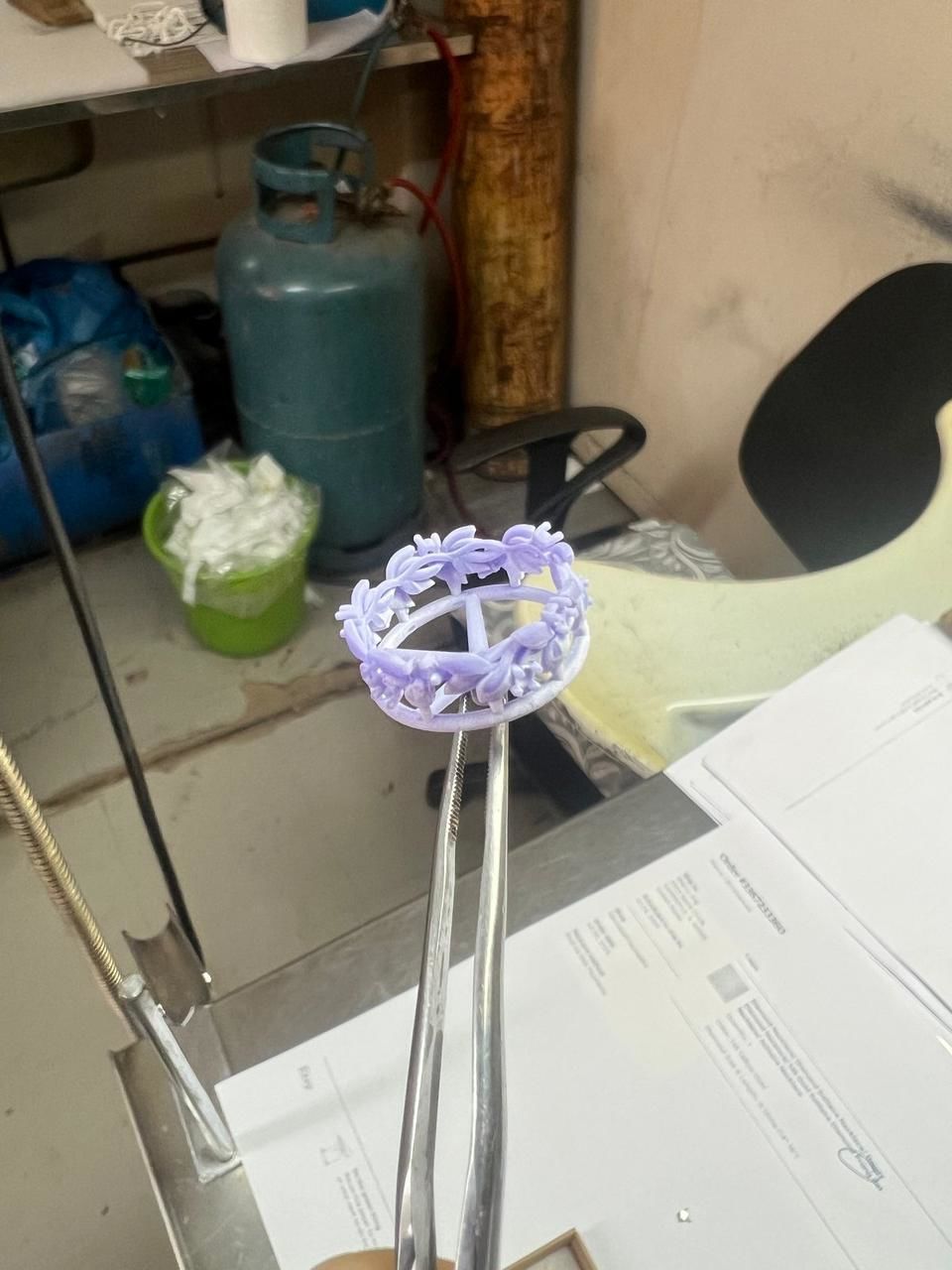 Floral Leaves Eternity Rings Collection 7US 8US 9US sizes _4