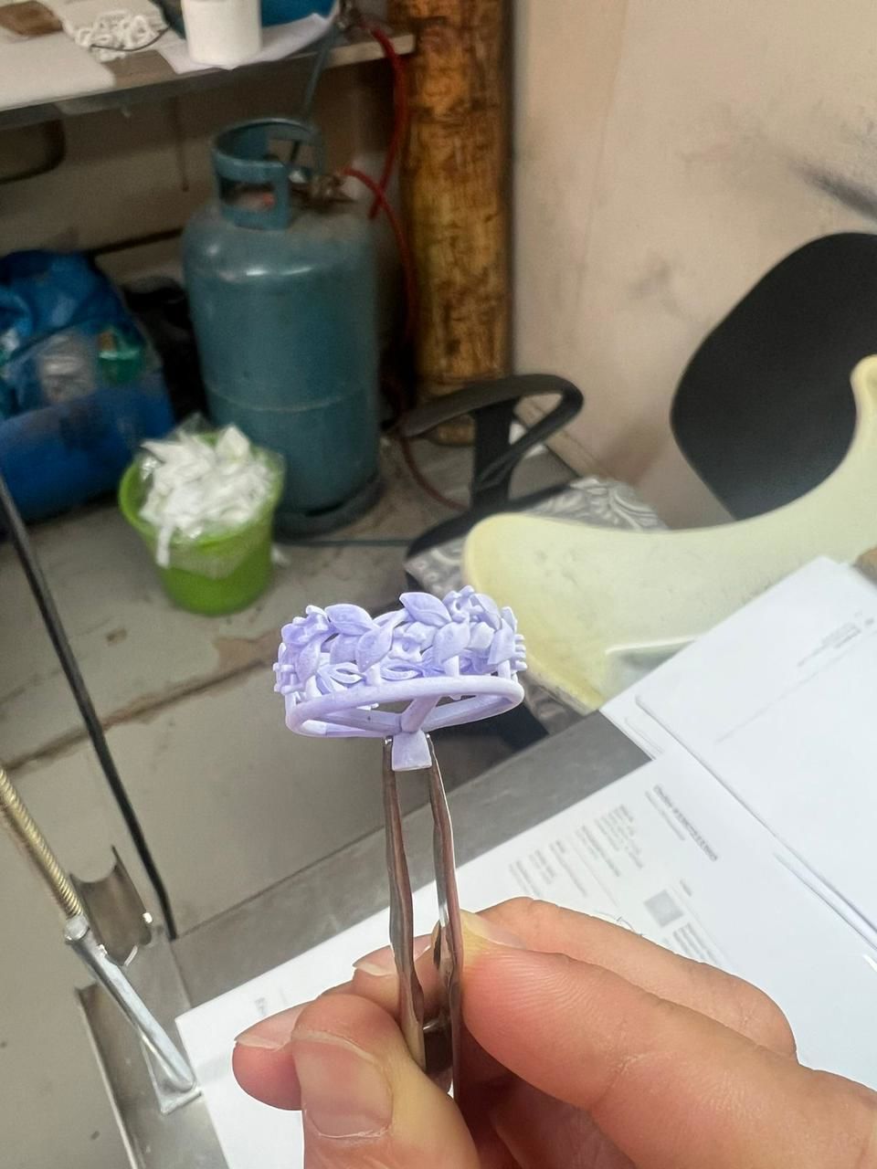 Floral Leaves Eternity Rings Collection 7US 8US 9US sizes _57