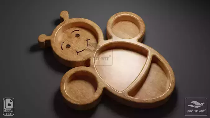 Bee Tray - CNC Files for Wood